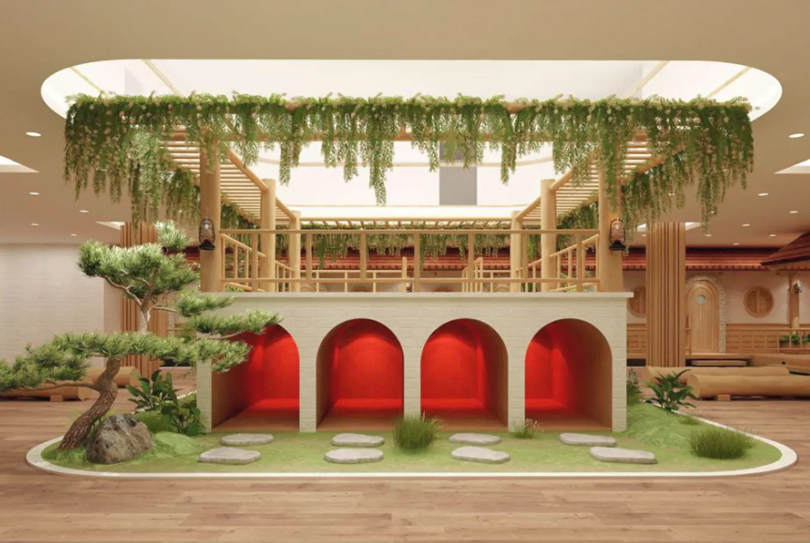 Không gian đón khách của VIP Spa tại MerPerle Đà Lạt